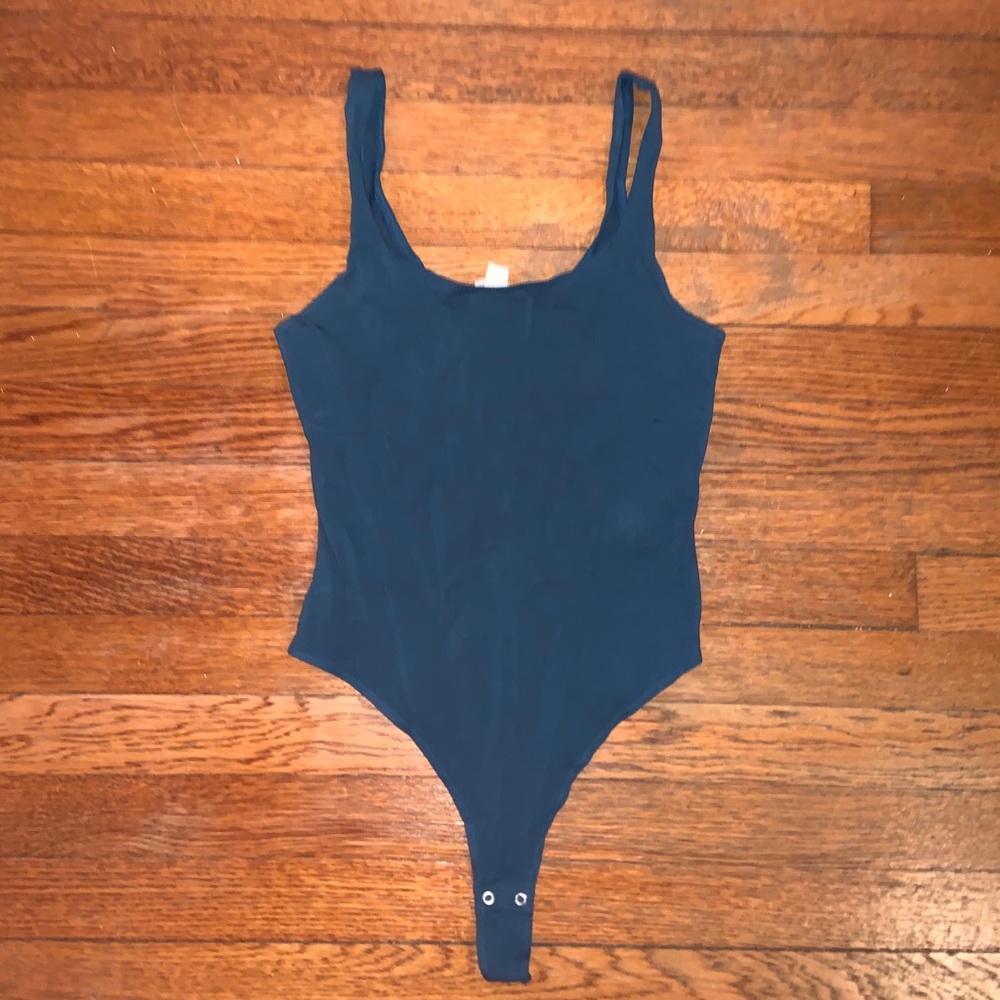 Garage Teal Body Suit Size Small - Picture 4 of 11